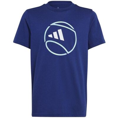 Adidas Jungen, Sportshirt, Ten Cat Graphic Tee Jr (176), Blau, 176 Adidas Jungen, Sportshirt, Ten Cat Graphic Tee Jr (176), Blau, 176