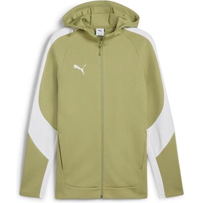 Puma Herren, Trainingsjacken, teamEVOSTRIPE Hooded Jacket (3XL), Grün, 3XL Puma Herren, Trainingsjacken, teamEVOSTRIPE Hooded Jacket (3XL), Grün, 3XL