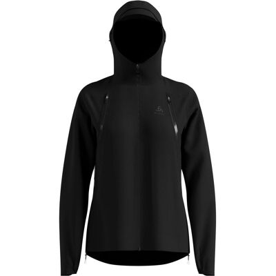 Odlo, Damen, Laufjacke, X-Alp Waterproof Pro (L), Schwarz, L Odlo, Damen, Laufjacke, X-Alp Waterproof Pro (L), Schwarz, L