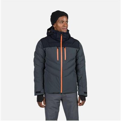 Rossignol, Herren, Outdoorjacken, Blackside Puffy Jkt Jacke (XXL), Schwarz, Grau, XXL Rossignol, Herren, Outdoorjacken, Blackside Puffy Jkt Jacke (XXL), Schwarz, Grau, XXL