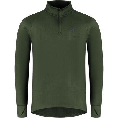Rogelli, Funktionsshirt, ESSENTIAL running sweatshirt green M (M), Grün, M Rogelli, Funktionsshirt, ESSENTIAL running sweatshirt green M (M), Grün, M