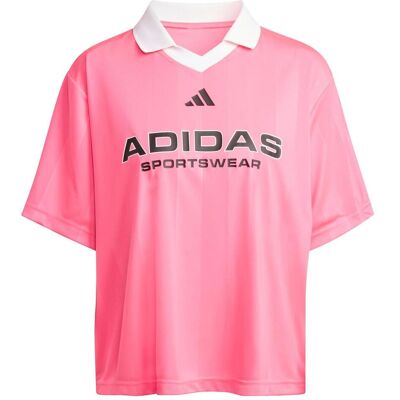 Adidas Damen, Sportshirt, pinkes Damen-Tiro-T-Shirt (M), Pink, M Adidas Damen, Sportshirt, pinkes Damen-Tiro-T-Shirt (M), Pink, M