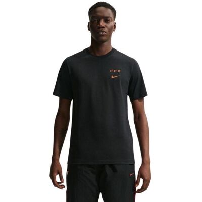 Nike, Herren, Sportshirt, Herren-T-Shirt fff lbr wrdmark (L), Schwarz, L Nike, Herren, Sportshirt, Herren-T-Shirt fff lbr wrdmark (L), Schwarz, L