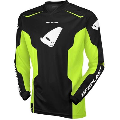 Ufo Plast, Herren, Velotrikot, Mx Jersey Ufo Oblivion Schwarz/Gelb Gr. M (M), Mehrfarbig, Schwarz, Gelb, M Ufo Plast, Herren, Velotrikot, Mx Jersey Ufo Oblivion Schwarz/Gelb Gr. M (M), Mehrfarbig, Schwarz, Gelb, M