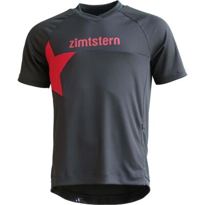 Zimtstern, Herren, Sportshirt, Bulletz S/S Trikot (L), Schwarz, Grau, L Zimtstern, Herren, Sportshirt, Bulletz S/S Trikot (L), Schwarz, Grau, L