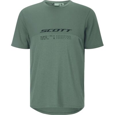 Scott Sports, Herren, Velotrikot, Vertic DRI S/S Trikot (XL), Mehrfarbig, Grün, XL Scott Sports, Herren, Velotrikot, Vertic DRI S/S Trikot (XL), Mehrfarbig, Grün, XL
