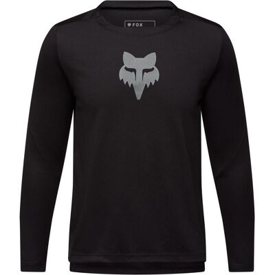 Fox, Jungen, Velotrikot, Yth Ranger LS Jersey Head (128, 134), Schwarz, 134, 128 Fox, Jungen, Velotrikot, Yth Ranger LS Jersey Head (128, 134), Schwarz, 134, 128