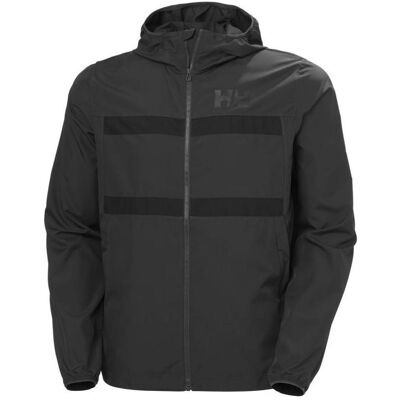 Helly Hansen, Herren, Outdoorjacken, Salt Striped Windbreaker Jkt (M), Schwarz, M Helly Hansen, Herren, Outdoorjacken, Salt Striped Windbreaker Jkt (M), Schwarz, M