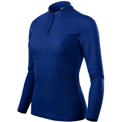 Malfini, Damen, Funktionsshirt, Pique Polo LS W MLI-23105 Polo Shirt (S), Blau, S Malfini, Damen, Funktionsshirt, Pique Polo LS W MLI-23105 Polo Shirt (S), Blau, S