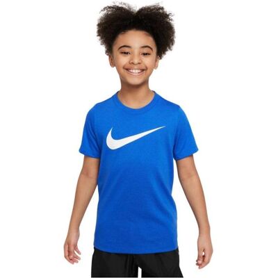 Nike, Jungen, Sportshirt, Dri-Fit Park 20 T-Shirt Kinder (L), Blau, Weiss, L Nike, Jungen, Sportshirt, Dri-Fit Park 20 T-Shirt Kinder (L), Blau, Weiss, L
