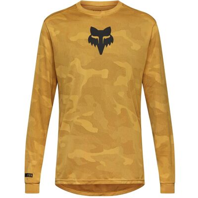 Fox, Herren, Velotrikot, Ranger Tru Dri LS Jersey (M), Gelb, Braun, Beige, M Fox, Herren, Velotrikot, Ranger Tru Dri LS Jersey (M), Gelb, Braun, Beige, M