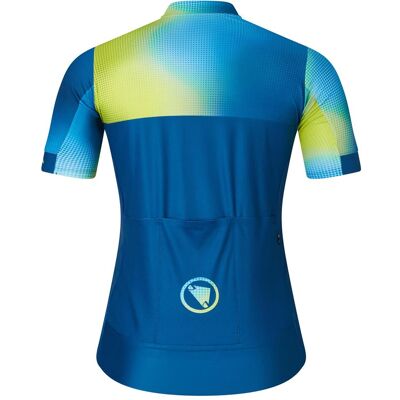 Endura, Herren, Velotrikot, Bitmap Block FS260 Print S S Jersey (L), Blau, L Endura, Herren, Velotrikot, Bitmap Block FS260 Print S S Jersey (L), Blau, L