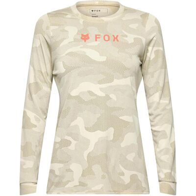 Fox, Damen, Velotrikot, W Ranger Tru Dri LS Jersey (L), Beige, L Fox, Damen, Velotrikot, W Ranger Tru Dri LS Jersey (L), Beige, L
