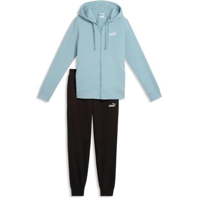 Puma Damen, Trainingsjacken, Hooded Sweat Suit TR cl (S), Türkis, S Puma Damen, Trainingsjacken, Hooded Sweat Suit TR cl (S), Türkis, S