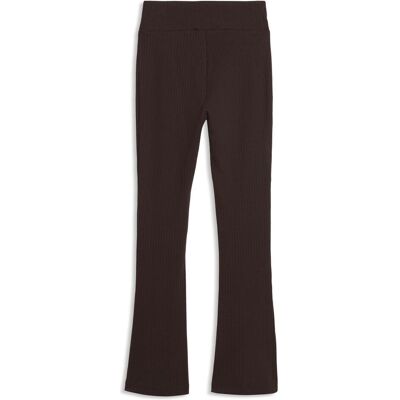 Puma Damen, Tights, HER Rib Flared Leggings (S), Braun Puma Damen, Tights, HER Rib Flared Leggings (S), Braun