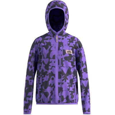 Odlo, Unisex, Outdoorjacken, High Pile Print (116), Violett, 116 Odlo, Unisex, Outdoorjacken, High Pile Print (116), Violett, 116
