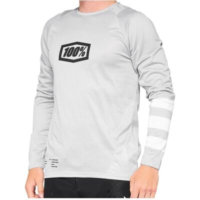 100%, Herren, Velotrikot, R-Core (XL), Weiss, Grau, XL 100%, Herren, Velotrikot, R-Core (XL), Weiss, Grau, XL