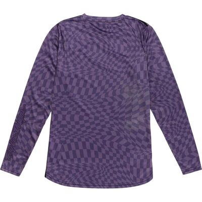 Troy Lee Designs, Damen, Velotrikot, Womens Lilium LS Jersey, Twisted Checkers, deep purple, S (S), Violett, S Troy Lee Designs, Damen, Velotrikot, Womens Lilium LS Jersey, Twisted Checkers, deep purple, S (S), Violett, S