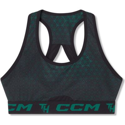 CCM, Sport-BH, USB5RW2 AD TRB Tee Dunkelgrün/Schwarz XL (XL), Schwarz, Grün CCM, Sport-BH, USB5RW2 AD TRB Tee Dunkelgrün/Schwarz XL (XL), Schwarz, Grün