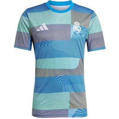 Adidas Herren, Fussballtrikot, Real Madrid Preshi T-Shirt (M), Blau, M Adidas Herren, Fussballtrikot, Real Madrid Preshi T-Shirt (M), Blau, M