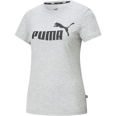 Puma Damen, Sportshirt, ESS Logo Tee-586774 (XS), Grau, XS Puma Damen, Sportshirt, ESS Logo Tee-586774 (XS), Grau, XS