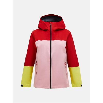 Peak Performance, Damen, Regenjacken, Jas Women Trail HIPE 2.5L Shell Jacket Red Pompeian Size M, Rot, (M) Peak Performance, Damen, Regenjacken, Jas Women Trail HIPE 2.5L Shell Jacket Red Pompeian Size M, Rot, (M)