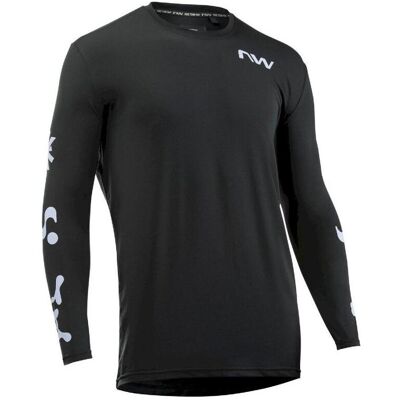 Northwave, Herren, Velotrikot, Xtrail Jersey Long Sleeve - MTB Trikot - Herren (XL), Schwarz, Grau, XL Northwave, Herren, Velotrikot, Xtrail Jersey Long Sleeve - MTB Trikot - Herren (XL), Schwarz, Grau, XL