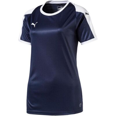 Puma Damen, Fussballtrikot, Liga Jersey W (L), Blau, L Puma Damen, Fussballtrikot, Liga Jersey W (L), Blau, L
