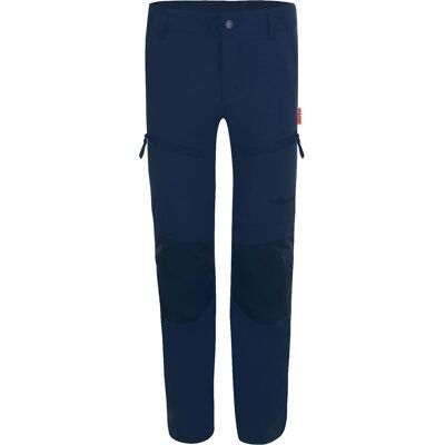 Trollkids, Jungen, Outdoorhose, Kid's Nordfjord Zip-Off Pants Slim Fit (116), Blau Trollkids, Jungen, Outdoorhose, Kid's Nordfjord Zip-Off Pants Slim Fit (116), Blau