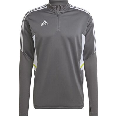 Adidas Herren, Pullover, Herren-Sweatshirt Condivo 22 Training 1, Weiss, Grau, (L) Adidas Herren, Pullover, Herren-Sweatshirt Condivo 22 Training 1, Weiss, Grau, (L)