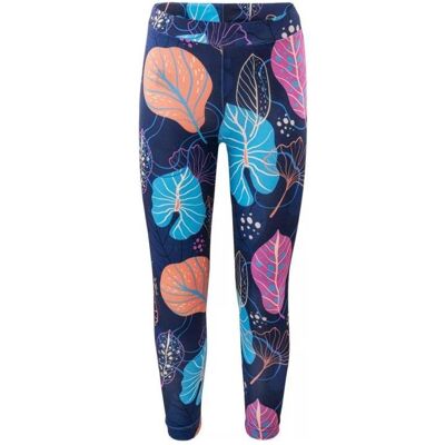 Bejo, Mädchen, Tights, Dziecięce legginsy Pike KDG navy tropical leaves rozmiar 110 (110), Blau Bejo, Mädchen, Tights, Dziecięce legginsy Pike KDG navy tropical leaves rozmiar 110 (110), Blau
