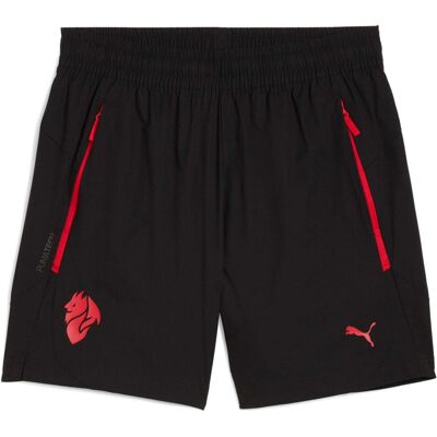 Herren, Sporthose, ACM PUMATECH Relaxed Woven Shorts (M), Schwarz, Rot Herren, Sporthose, ACM PUMATECH Relaxed Woven Shorts (M), Schwarz, Rot