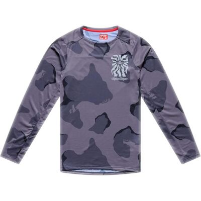 Troy Lee Designs, Herren, Velotrikot, Skyline Pro LS Jersey, Flow Camo, carbon, XL (XL), Schwarz, Grau, XL Troy Lee Designs, Herren, Velotrikot, Skyline Pro LS Jersey, Flow Camo, carbon, XL (XL), Schwarz, Grau, XL
