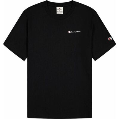 Champion, Herren, Sportshirt, Koszulka męska SS Tee czarna 220264 KK001 XL (XL), Schwarz, XL Champion, Herren, Sportshirt, Koszulka męska SS Tee czarna 220264 KK001 XL (XL), Schwarz, XL