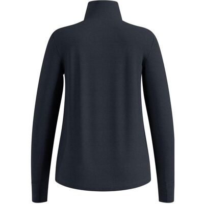 Odlo, Damen, Funktionsshirt, Women's Mid Layer Full Zip Grid Fleece (XXS), Schwarz, XXS Odlo, Damen, Funktionsshirt, Women's Mid Layer Full Zip Grid Fleece (XXS), Schwarz, XXS
