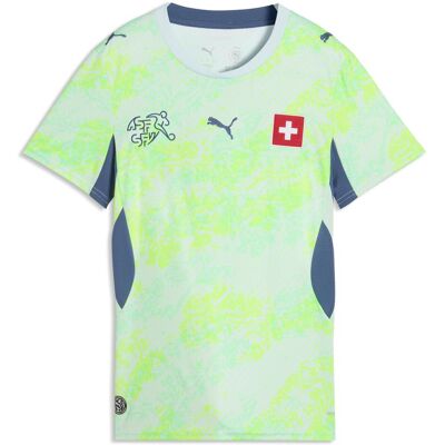 Puma Damen, Fussballtrikot, SFV Away Jersey Replica W (M), Blau, Grün, M Puma Damen, Fussballtrikot, SFV Away Jersey Replica W (M), Blau, Grün, M