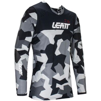 Leatt, Herren, Velotrikot, Jersey Moto 4.5 Enduro (M), Grau, M Leatt, Herren, Velotrikot, Jersey Moto 4.5 Enduro (M), Grau, M