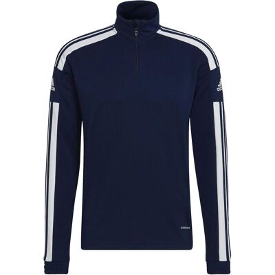 Adidas Herren, Sportshirt, Squadra 21 Trainingssweat Herren (XXL), Weiss, Blau, XXL Adidas Herren, Sportshirt, Squadra 21 Trainingssweat Herren (XXL), Weiss, Blau, XXL