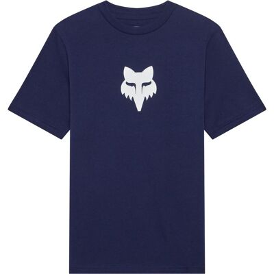 Fox, Jungen, Sportshirt, Yth Head Ss Tee (M), Blau, M Fox, Jungen, Sportshirt, Yth Head Ss Tee (M), Blau, M