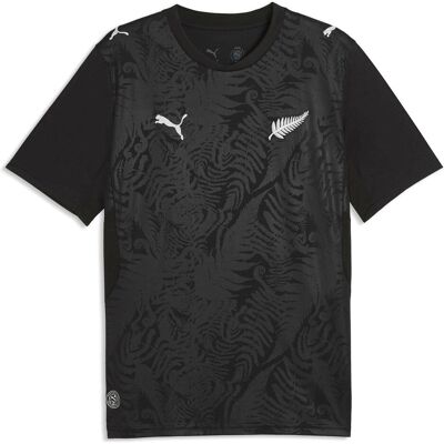 Puma Herren, Fussballtrikot, NZ Home Jersey Replica (M), Silber, Schwarz, M Puma Herren, Fussballtrikot, NZ Home Jersey Replica (M), Silber, Schwarz, M