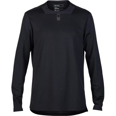 Fox, Herren, Velotrikot, Jersey 24 Defend Ls Blk (M), Schwarz, M Fox, Herren, Velotrikot, Jersey 24 Defend Ls Blk (M), Schwarz, M