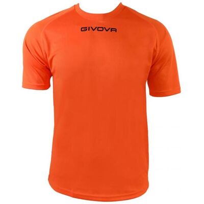 Givova, Herren, Sportshirt, Ein Fussballtrikot (XXS), Orange, XXS Givova, Herren, Sportshirt, Ein Fussballtrikot (XXS), Orange, XXS