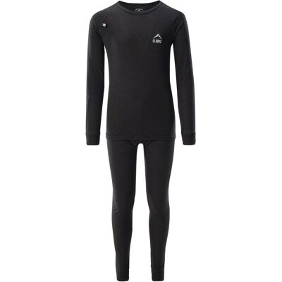 Elbrus, Jungen, Funktionsunterhose, Thermounterwäsche Melor Merino Set Tb Jr (158), Schwarz, 158 Elbrus, Jungen, Funktionsunterhose, Thermounterwäsche Melor Merino Set Tb Jr (158), Schwarz, 158