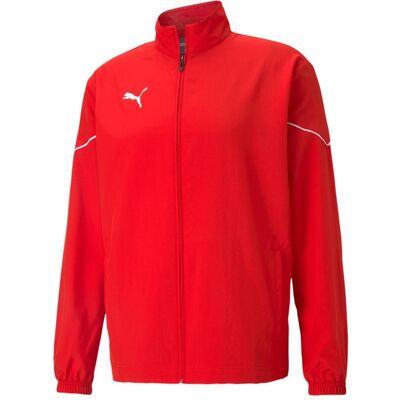 Puma Herren, Trainingsjacken, teamRISE Sideline Jacket-657326 (XXL), Rot, XXL Puma Herren, Trainingsjacken, teamRISE Sideline Jacket-657326 (XXL), Rot, XXL