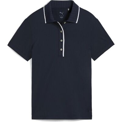 Puma Damen, Sportshirt, W Cloudspun Bridges SS Polo (M), Blau, M Puma Damen, Sportshirt, W Cloudspun Bridges SS Polo (M), Blau, M