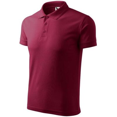 Malfini, Herren, Sportshirt, Men's Pique Polo Shirt (garnet) (XL), XL Malfini, Herren, Sportshirt, Men's Pique Polo Shirt (garnet) (XL), XL