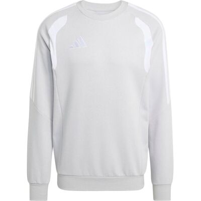 Adidas Herren, Sportshirt, Tiro26L Sw Crew - tmlggr/white (M), Weiss, Grau, M Adidas Herren, Sportshirt, Tiro26L Sw Crew - tmlggr/white (M), Weiss, Grau, M