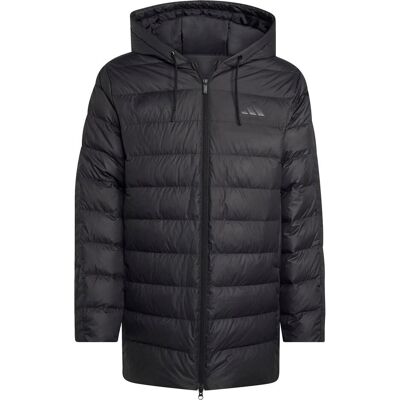 Adidas Herren, Laufjacke, Essentials Parkajacke (M), Schwarz, M Adidas Herren, Laufjacke, Essentials Parkajacke (M), Schwarz, M