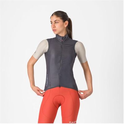 Castelli, Damen, Velojacke, Aria 2 W Vest (S), Grau, S Castelli, Damen, Velojacke, Aria 2 W Vest (S), Grau, S
