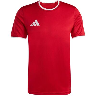 Adidas Herren, Sportshirt, Entrada T-Shirt (XL), Weiss, Rot, XL Adidas Herren, Sportshirt, Entrada T-Shirt (XL), Weiss, Rot, XL